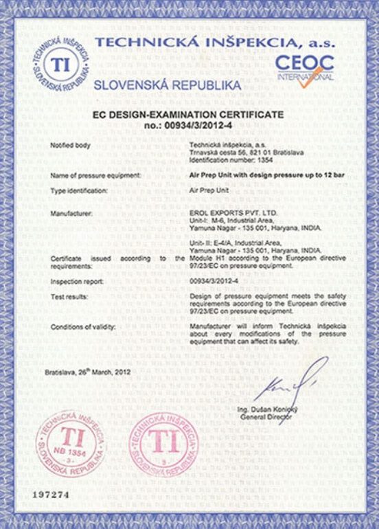 EC DESIGN EXAMINATION Certificate 2012