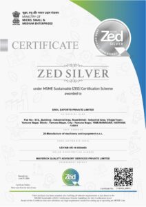Certificate ZED SILVER