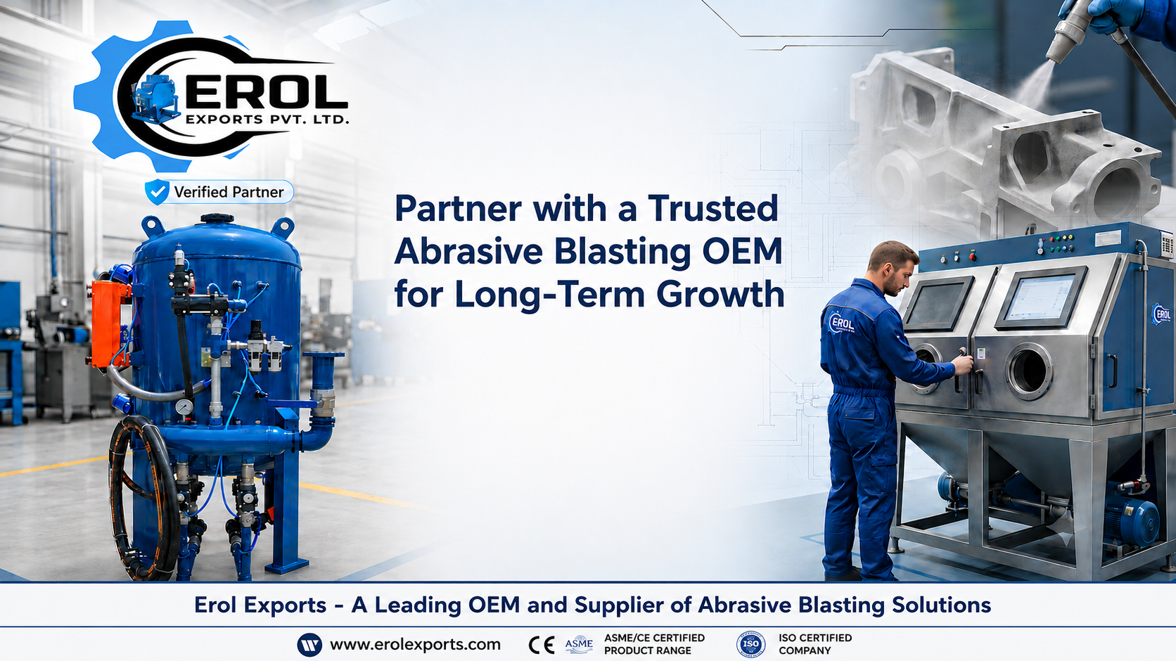 Why Partnering with a Trusted Blasting Equipment Manufacturer Secures Long-Term Success?